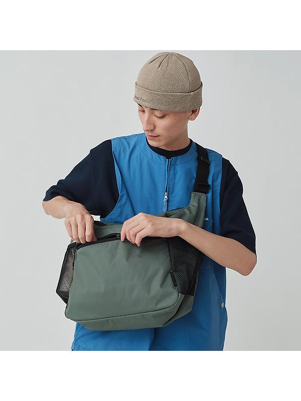 Snow Peak Everyday Use Middle Shoulder Bag - Grey Image 5