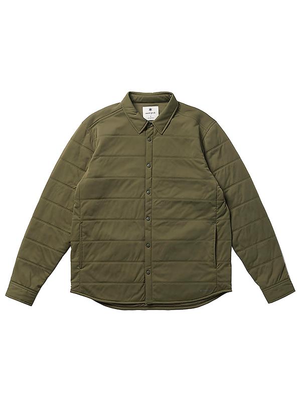 Snow Peak Flexible Insulated Shirt/Jacket - Olive Product Image
