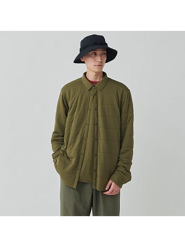 Snow Peak Flexible Insulated Shirt/Jacket - Olive Image 2