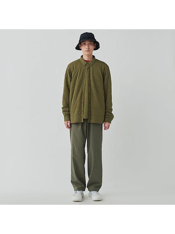 Snow Peak Flexible Insulated Shirt/Jacket - Olive Image 3