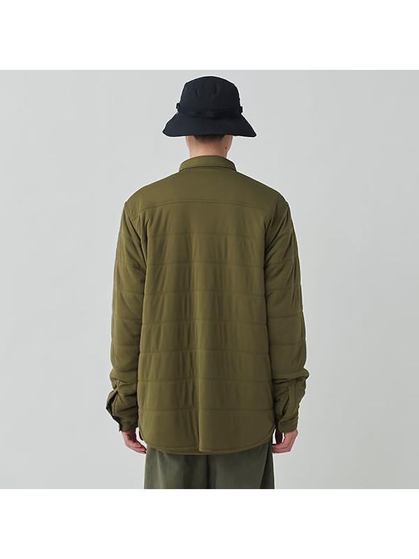 Snow Peak Flexible Insulated Shirt/Jacket - Olive Image 5