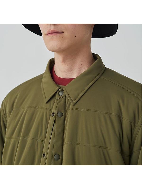 Snow Peak Flexible Insulated Shirt/Jacket - Olive Image 6