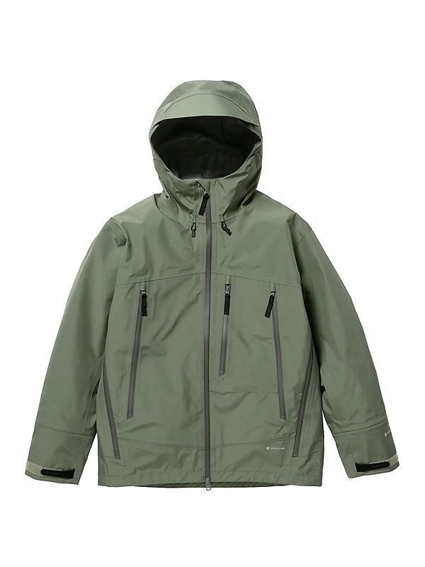 Snow Peak GORE-TEX Rain Jacket - Olive Product Image