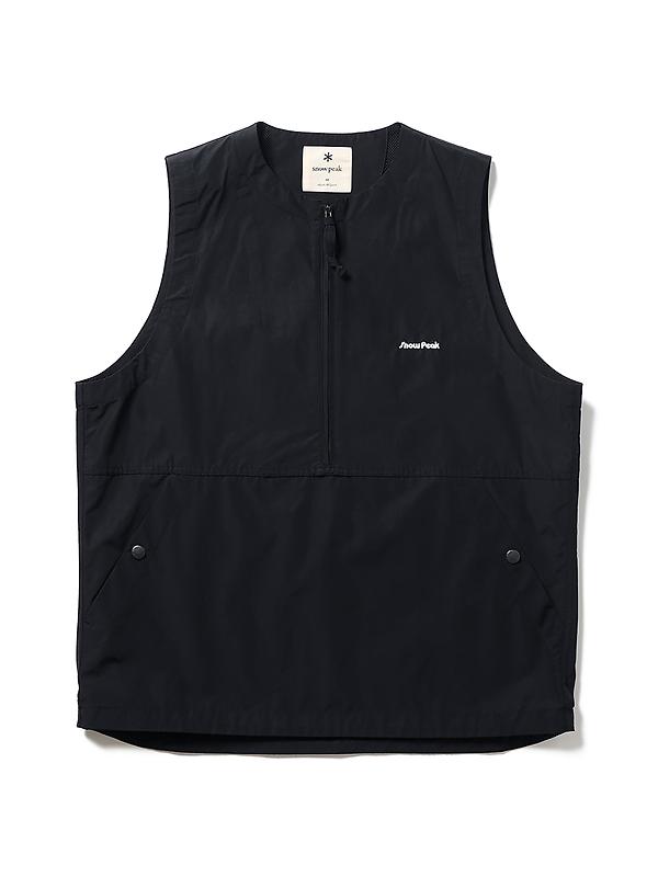 Snow Peak Light Mountain Cloth Vest - Black Product Image