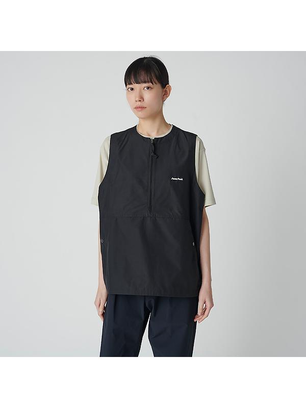 Snow Peak Light Mountain Cloth Vest - Black Image 2