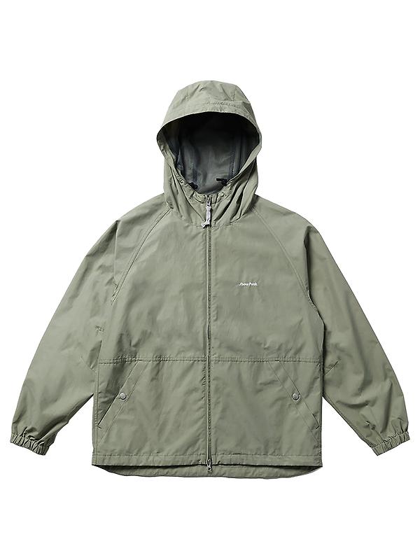 Snow Peak Light Mountain Cloth Zip Up Parka - Beige Product Image