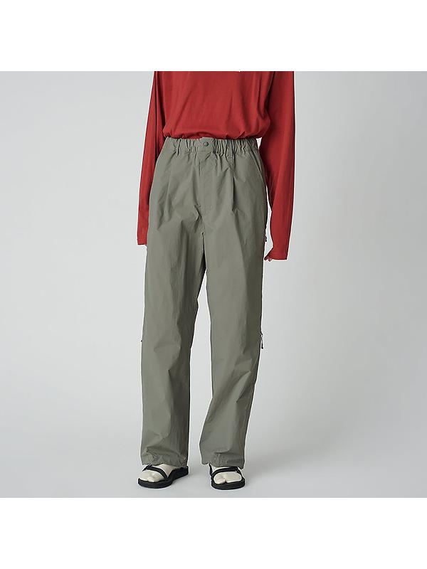 Snow Peak Nylon Tussah Utility Storage Pants - Light Olive Image 2
