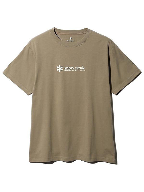 Snow Peak Soft Cotton Logo Short Sleeve T-Shirt - Pro. Image 1