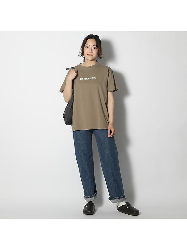 Snow Peak Soft Cotton Logo Short Sleeve T-Shirt - Pro. Image 3