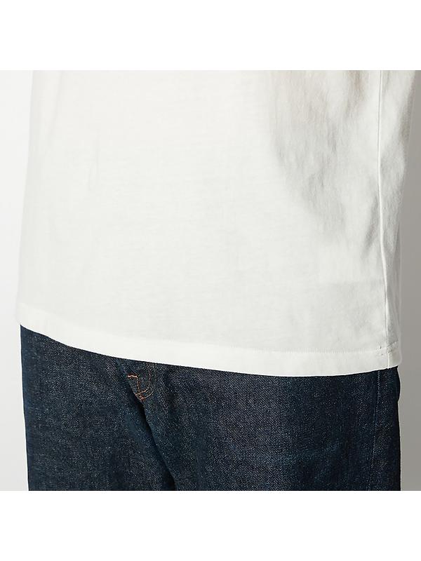 Snow Peak Soft Cotton Logo Short Sleeve T-Shirt - White Image 9