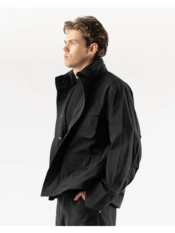 Snow Peak Takibi Ripstop Field Jacket - Black Image 10