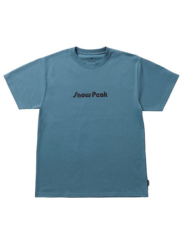 Snow Peak Unwind T-Shirt - Blue Image 2