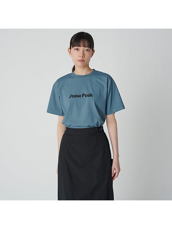 Snow Peak Unwind T-Shirt - Blue Image 3