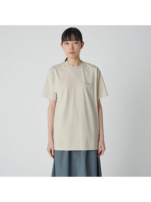 Snow Peak Warm Oneself T-Shirt - Light Beige Image 3