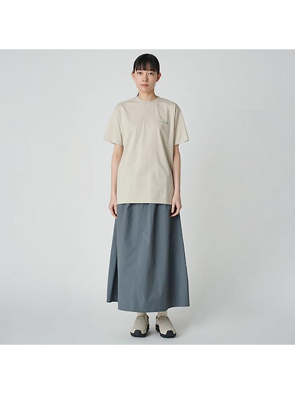 Snow Peak Warm Oneself T-Shirt - Light Beige Image 4