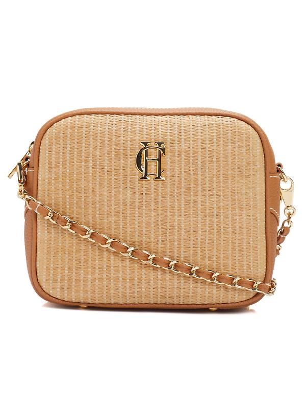 Product image of Holland Cooper Women's Soho Camera Bag - Tan Raffia