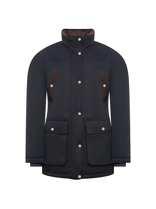 Holland Cooper Women's Stamford Country Coat - Ink Navy Image 1