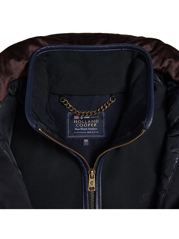 Holland Cooper Women's Stamford Country Coat - Ink Navy Image 11