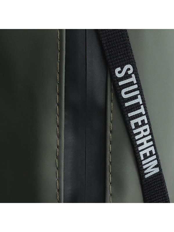 Stutterheim Container Small Wash Bag - Green Image 3