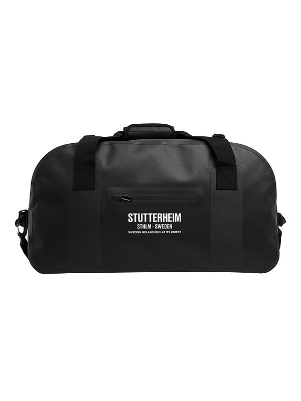 Stutterheim Rain Duffel Bag 50L - Black Image 1