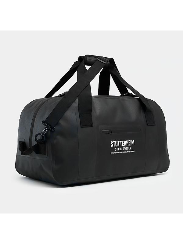 Stutterheim Rain Duffel Bag 50L - Black Image 3