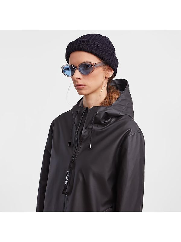 Stutterheim Stockholm Lightweight Raincoat - Black Image 12