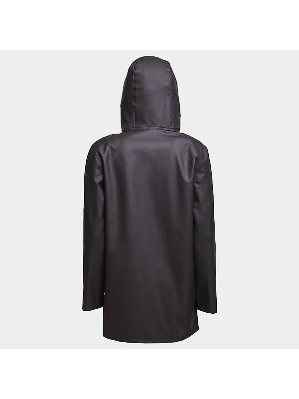 Stutterheim Stockholm Lightweight Raincoat - Black Image 6