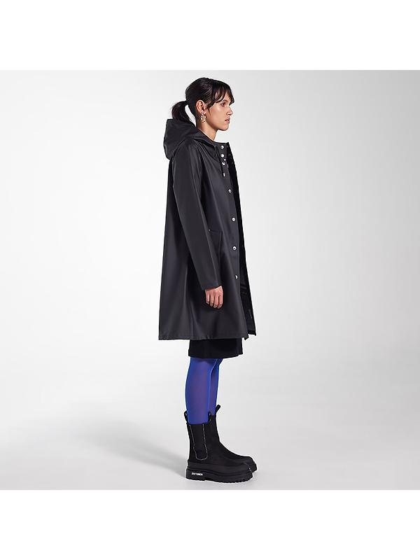 Stutterheim Women's Mosebacke Lightweight Raincoat - Black Image 3