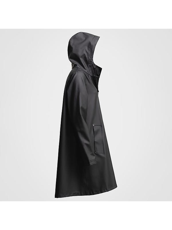 Stutterheim Women's Mosebacke Lightweight Raincoat - Black Image 7