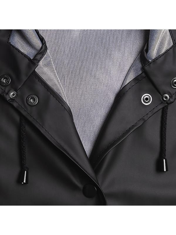 Stutterheim Women's Mosebacke Lightweight Raincoat - Black Image 9