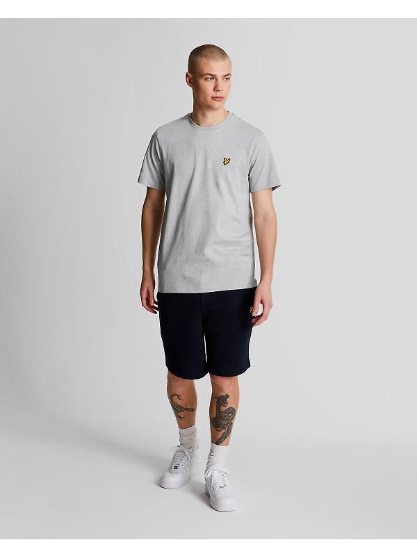 Lyle & Scott Men's Plain T-Shirt - Light Grey Marl Image 3