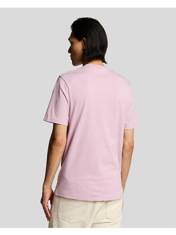 Lyle & Scott Men's Plain T-Shirt - Pink Light Image 4