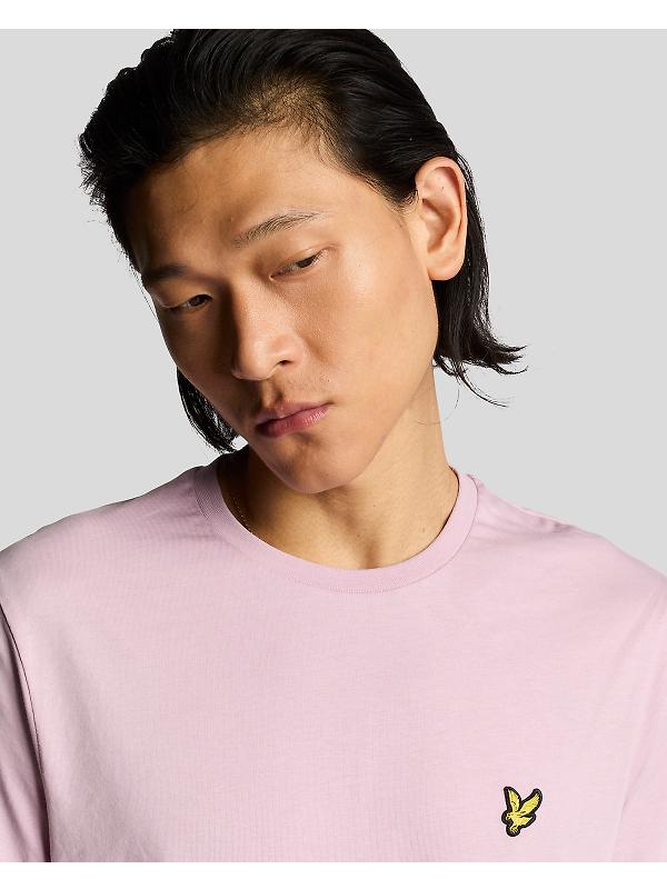 Lyle & Scott Men's Plain T-Shirt - Pink Light Image 5