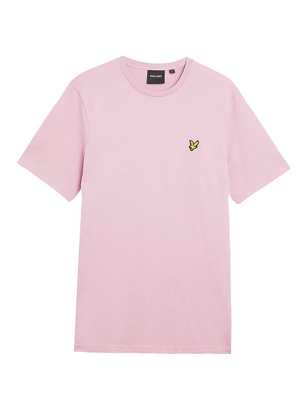Lyle & Scott Men's Plain T-Shirt - Pink Light Product Image