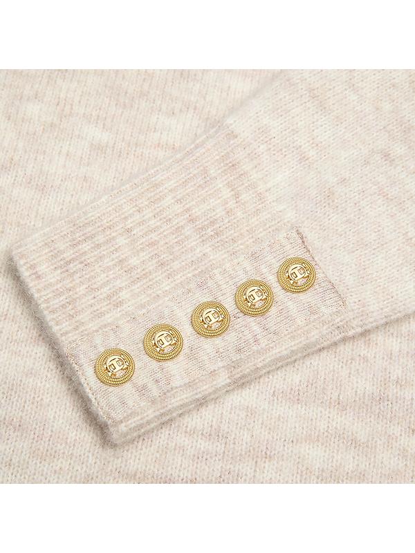 Holland Cooper Women's Tori Crew Neck Knit - Barley Image 9