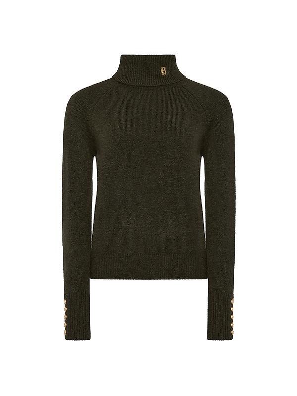 Holland Cooper Women's Tori Knit - Forest Green Image 1