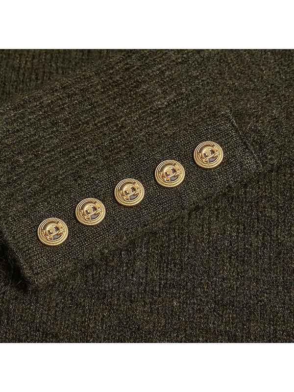 Holland Cooper Women's Tori Knit - Forest Green Image 9