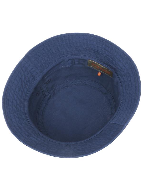 Stetson Twill Bucket Hat with UV Protection - Navy Image 3