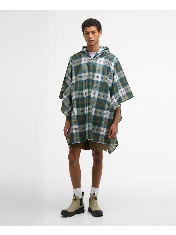 Barbour Tartan Showerproof Poncho - Ancient Tartan Image 2