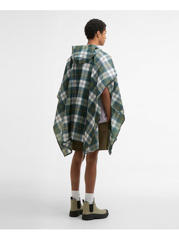 Barbour Tartan Showerproof Poncho - Ancient Tartan Image 4