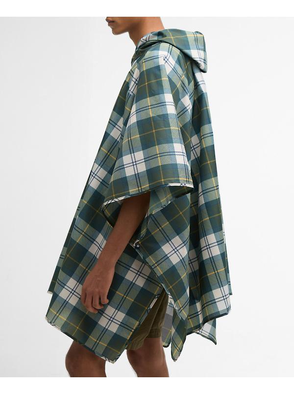Barbour Tartan Showerproof Poncho - Ancient Tartan Image 5