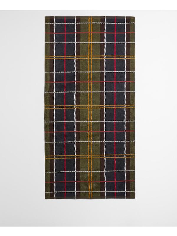 Barbour Tartan Beach Towel - Classic Tartan Image 3