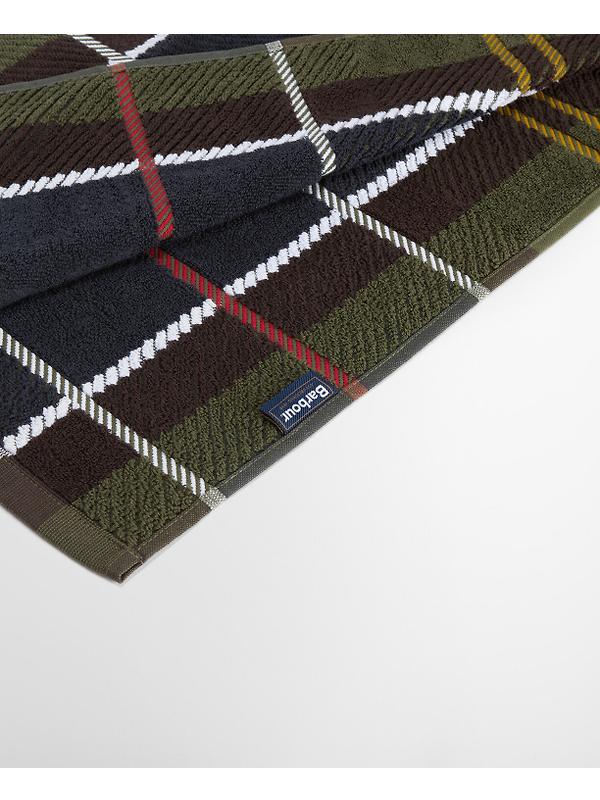 Barbour Tartan Beach Towel - Classic Tartan Image 5
