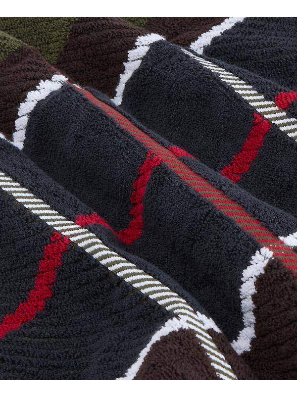Barbour Tartan Beach Towel - Classic Tartan Image 7
