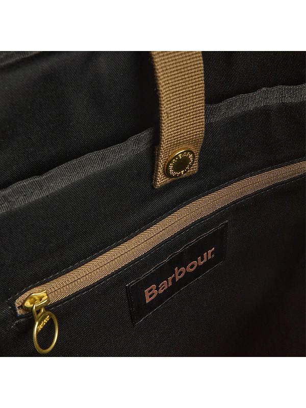 Barbour Transport Foldover Backpack Bag - Dusky Green Image 11