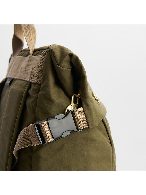 Barbour Transport Foldover Backpack Bag - Dusky Green Image 7