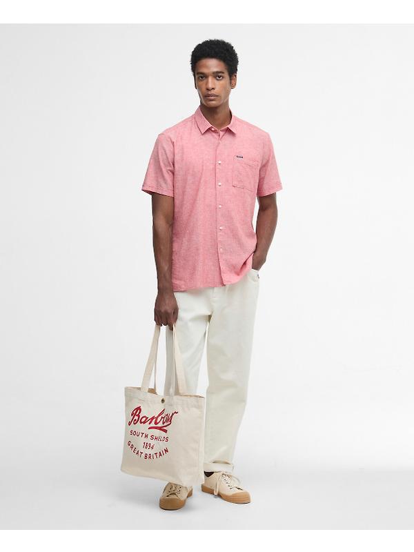 Barbour Script Tote Bag - Red Logo Image 2