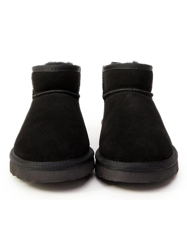 Holland Cooper Women's Ultra Mini Shearling Boots - Black Image 3