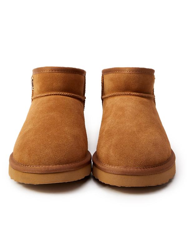 Holland Cooper Women's Ultra Mini Shearling Boots - Tan Image 6