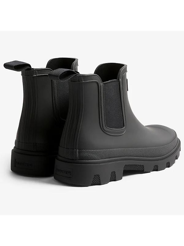 Hunter Unisex Downpour Chelsea Boots - Black Image 3